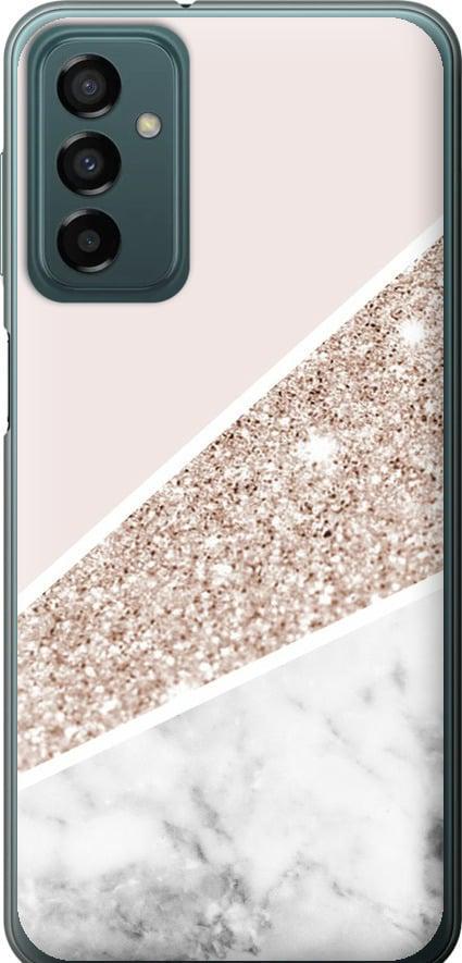Чехол на Samsung Galaxy M13 M135 Пастельный мрамор (4342u-2765-42517)
