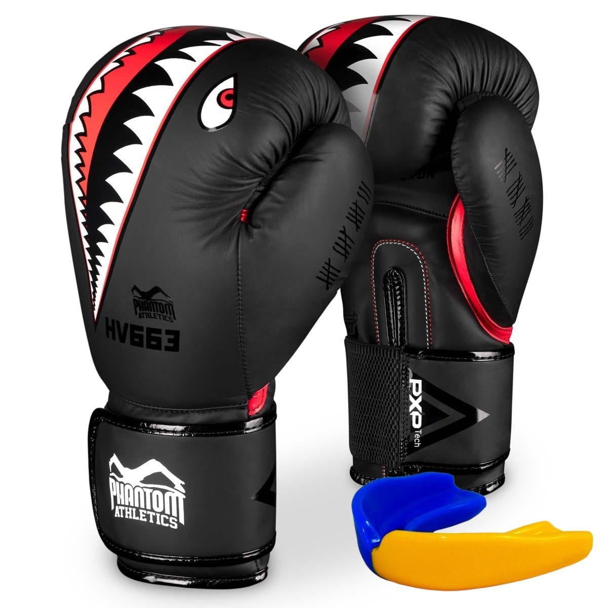 Боксерські рукавиці Phantom Fight Squad Schwarz 10 унцій з капою Black (3070021433) Боксерські рукавиці Phantom Fight Squad Schwarz 10 унцій з капою Black (3070021433)