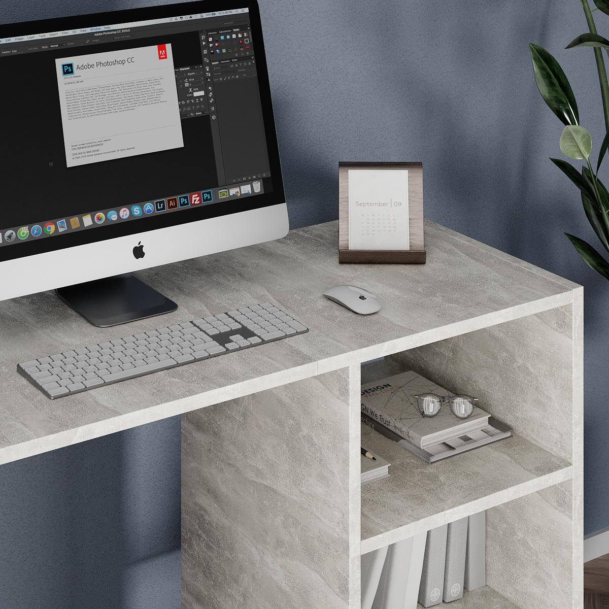 Стол тумба трансформер Dolli 1400x450x756 Ательє светлый (GATB27050500000) - фото 4 Стол тумба трансформер Dolli 1400x450x756 Ательє светлый (GATB27050500000) - фото 4