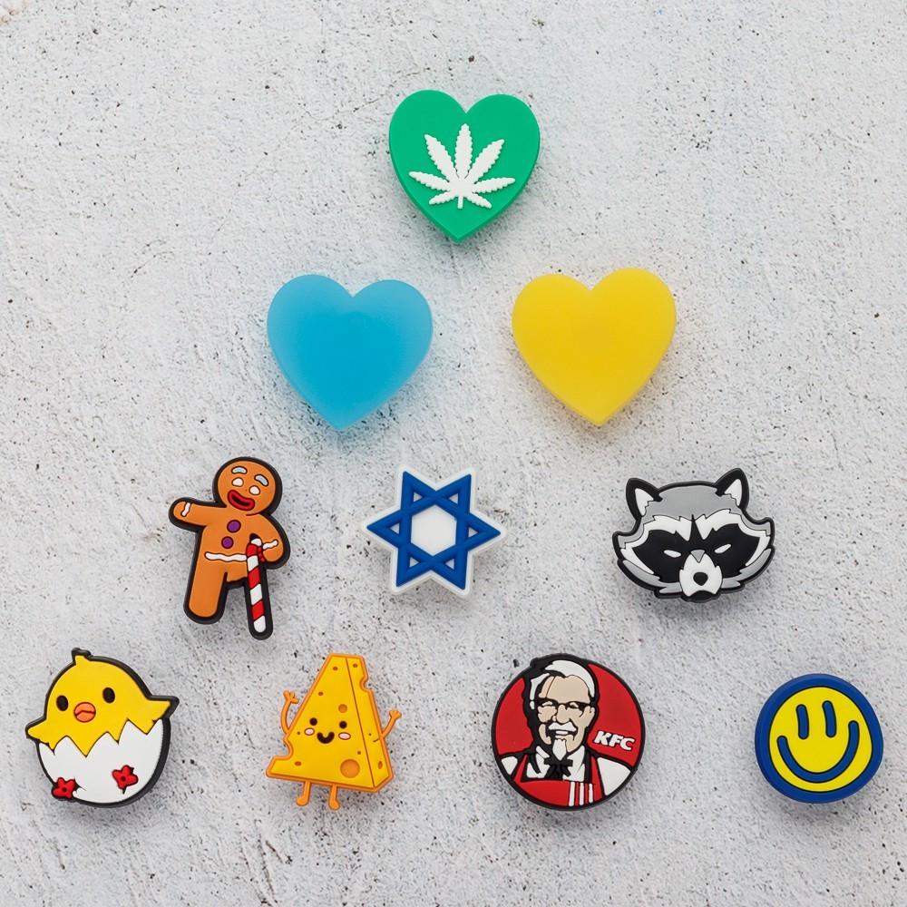 Джибітси для кроксів набір №10/14 10 шт. (2092689376)