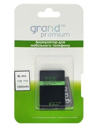 Аккумулятор для Grand Premium для Nokia BL-4UL 1200 mAh (000147316)
