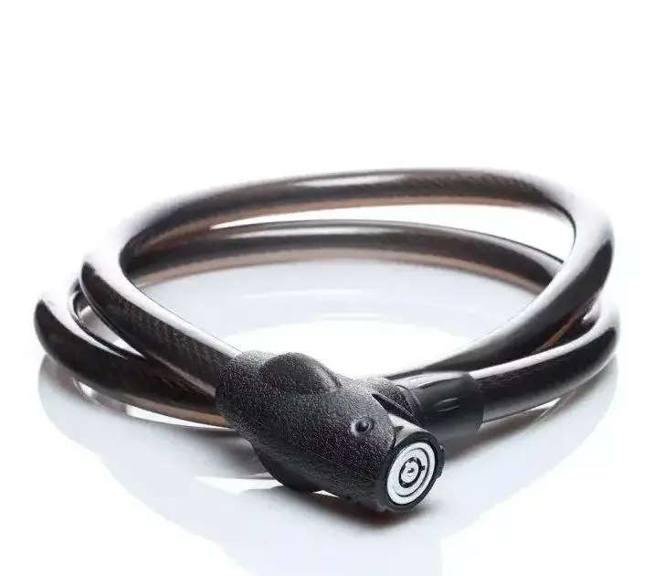 Тросовой замок для велосипеда Усиленный ключ-цилиндр 18х1200 мм (RD3027)