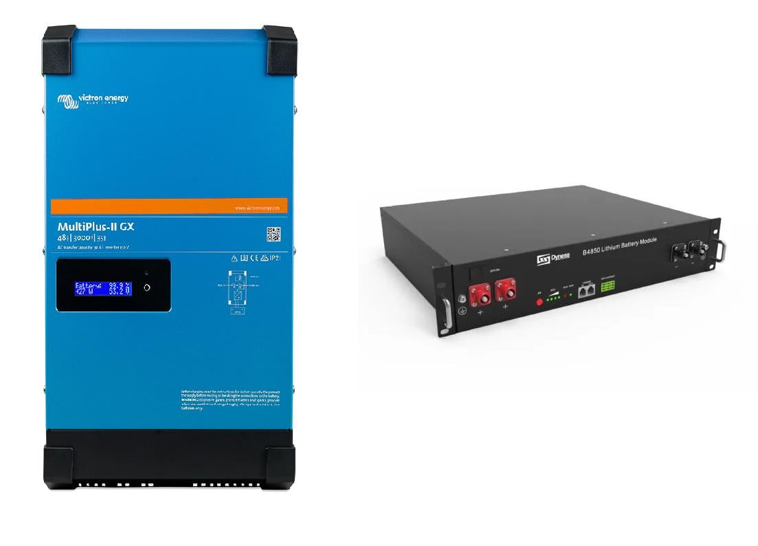 Бесперебойная система питания Victron Energy GX 3 кВА/2,4 кВт 1 фаза без MPPT/Dyness 2,4 кВт Бесперебойная система питания Victron Energy GX 3 кВА/2,4 кВт 1 фаза без MPPT/Dyness 2,4 кВт