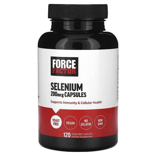 Селен Force Factor Selenium 200 mcg 120 растительных капс. (FOA-66104)