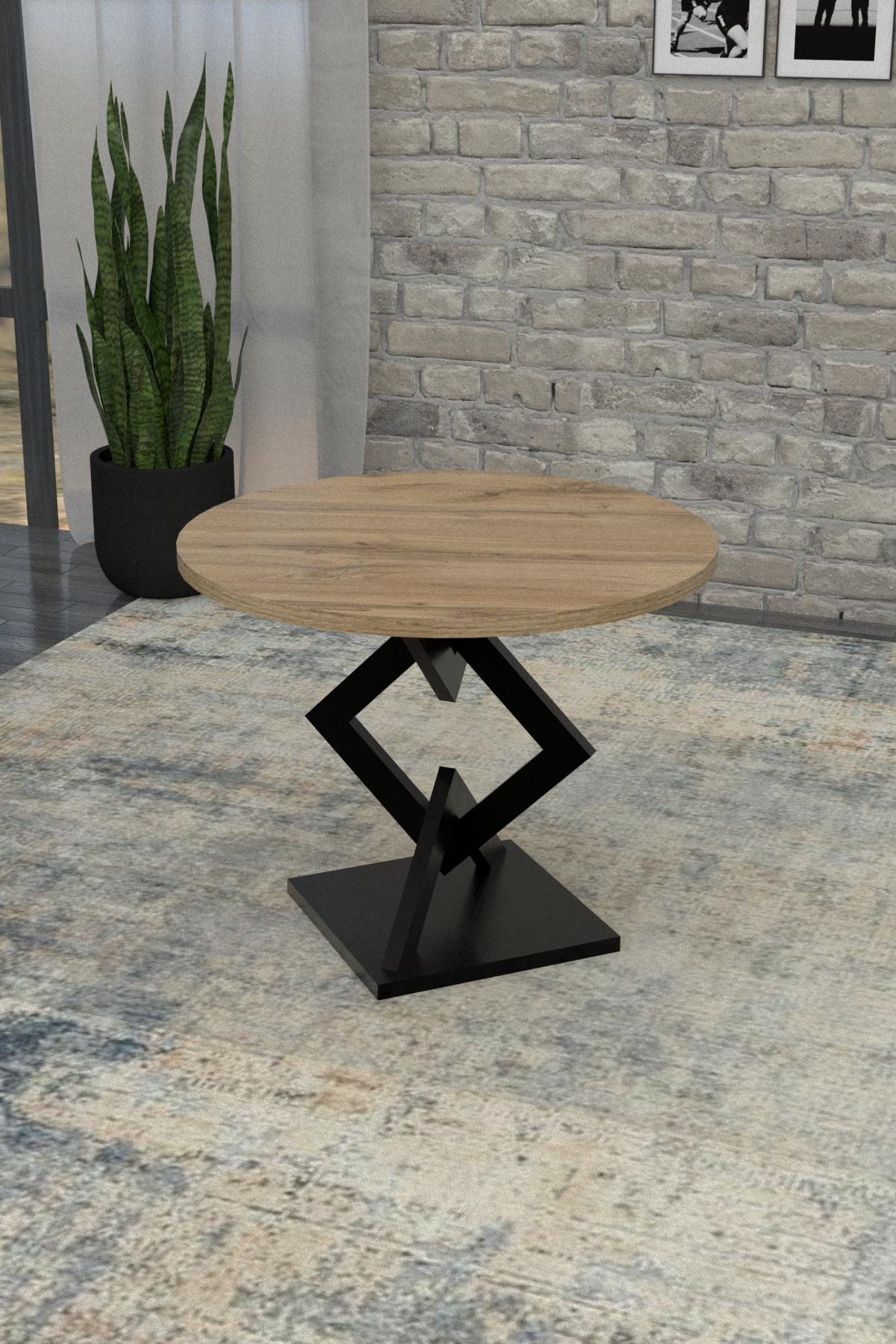 Журнальний столик EcoLoft Геліос DSP-1132 в стилі Лоф Дуб Аппалачі (23296102) - фото 3 Журнальний столик EcoLoft Геліос DSP-1132 в стилі Лоф Дуб Аппалачі (23296102) - фото 3