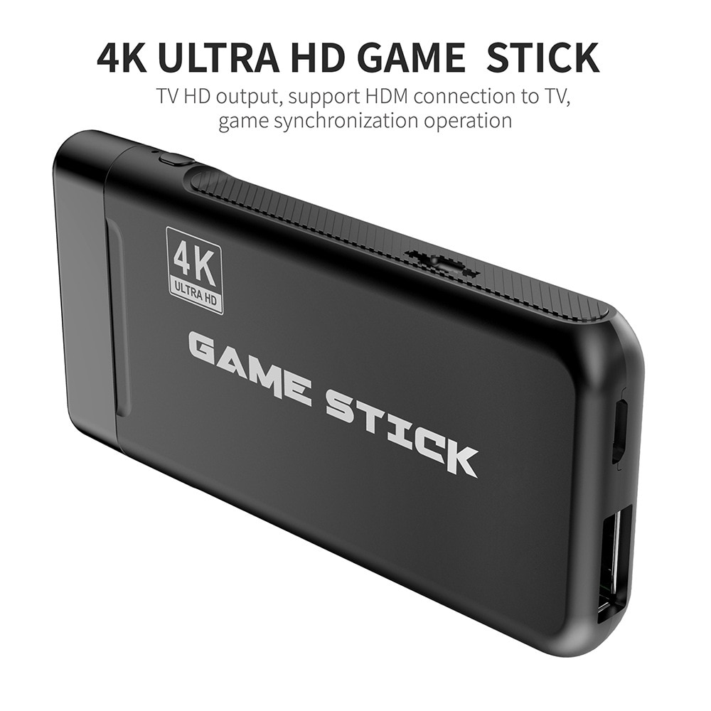 Телевізійна ігрова приставка Game Stick 4k HDMI вбудовані ігри з геймпадами - фото 6