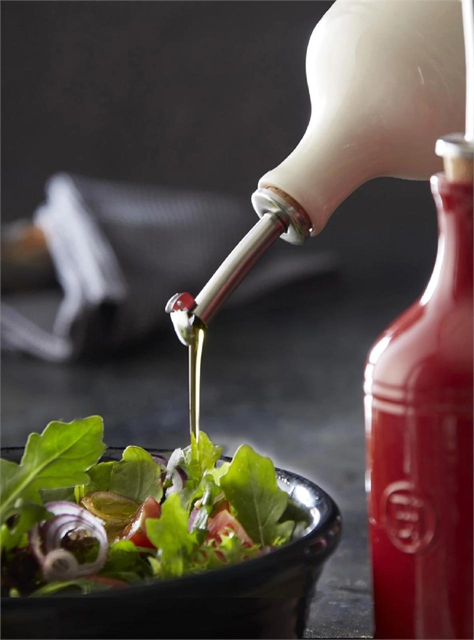 Бутылка для масла керамическая Emile Henry Kitchen Tools 450 мл Белый (020215) - фото 2 Бутылка для масла керамическая Emile Henry Kitchen Tools 450 мл Белый (020215) - фото 2