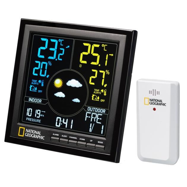 Метеостанция National Geographic VA Colour Black (929327)