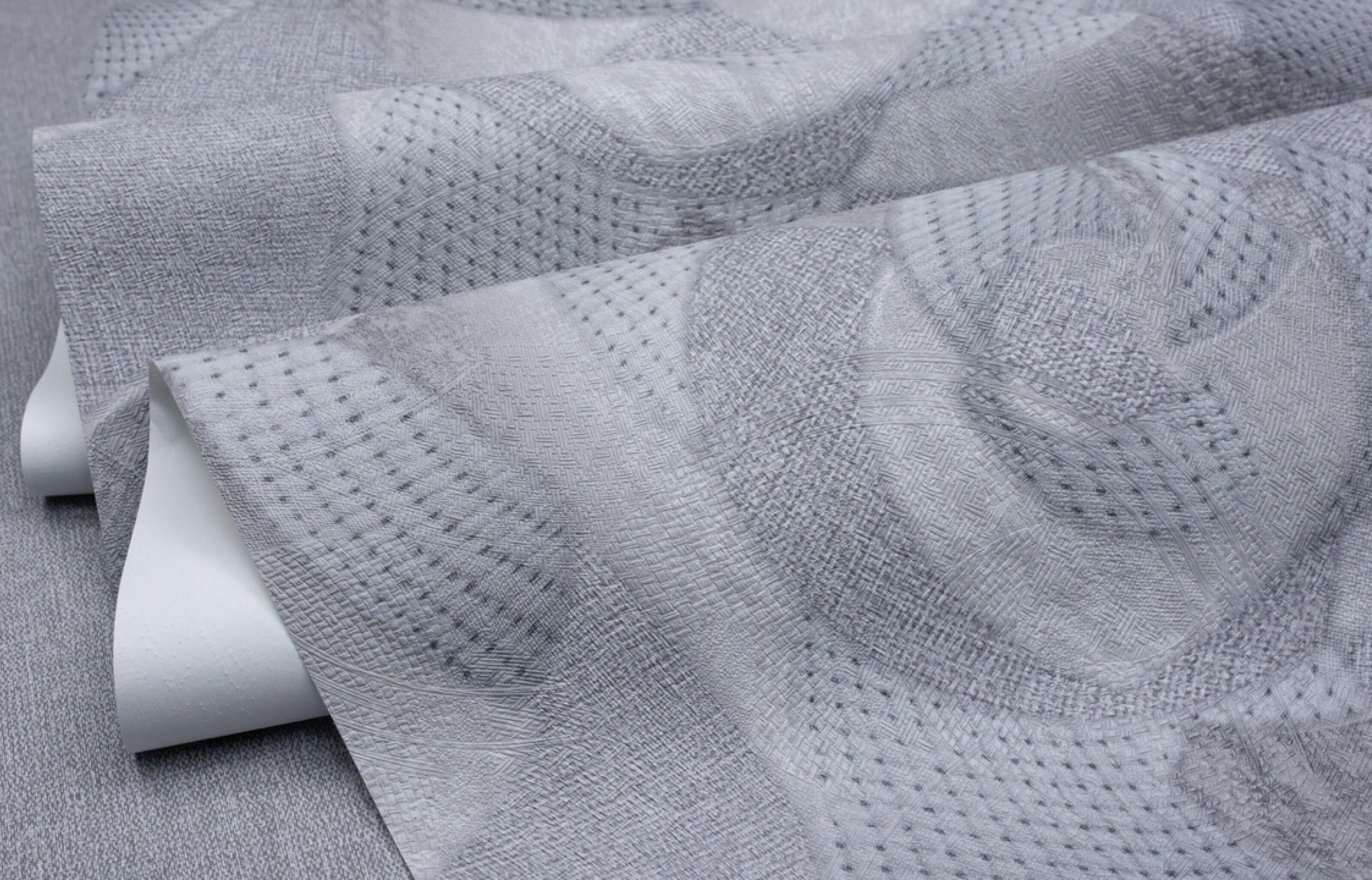 Обои флизелиновые SINTRA Collage 533048 винил горячего тиснения 1,06х10,05 м Серый