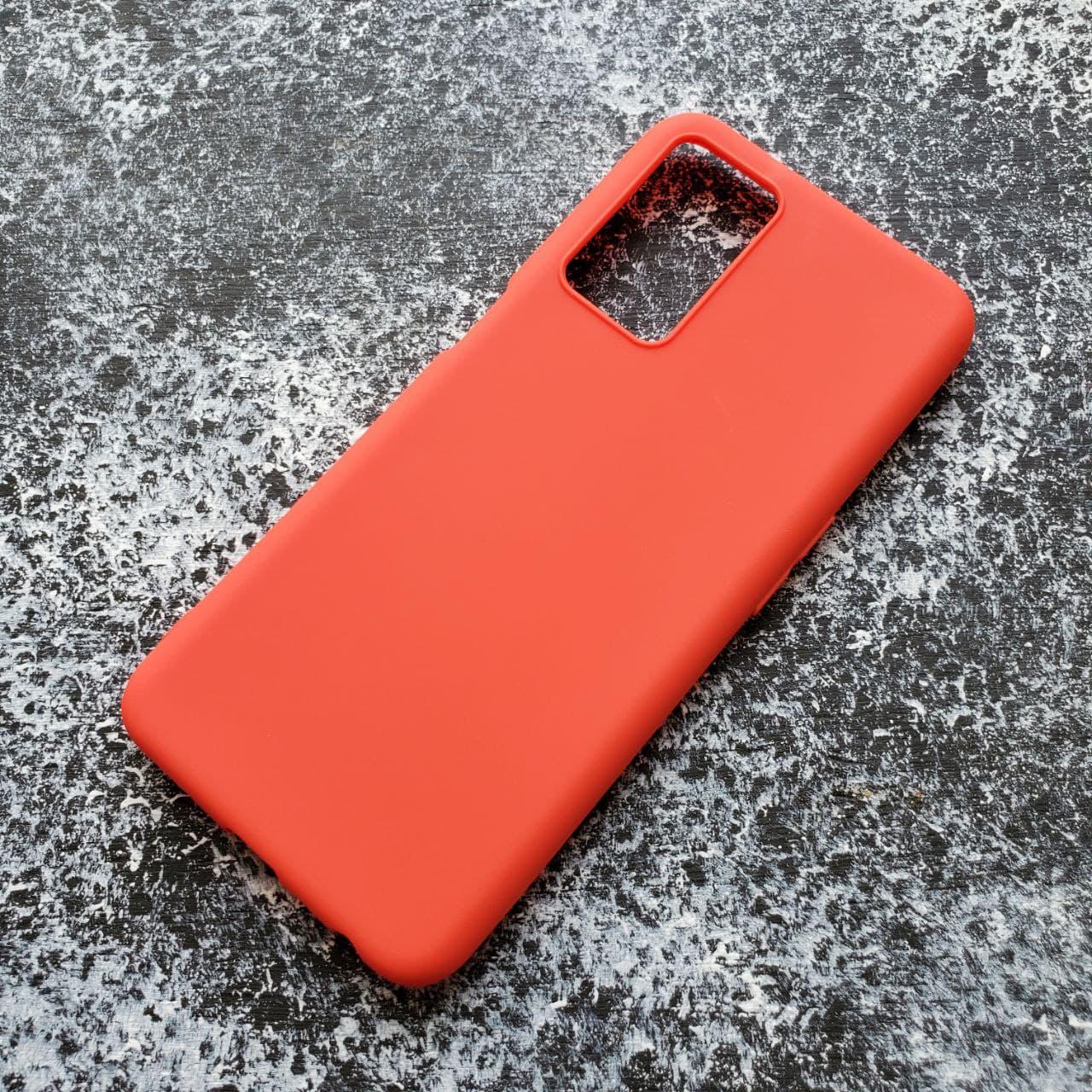 Чехол Candy Silicone для Oppo A74 Красный (151808_5)