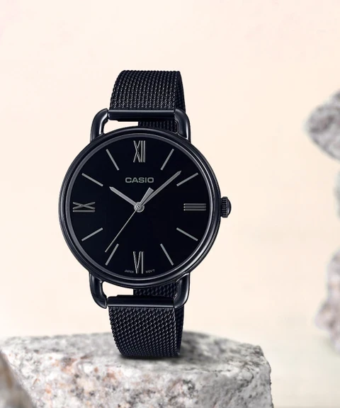 Наручные часы женские Casio LTP-E414MB-1A Timeless Collection Lady Timeless Collection со стальным корпусом Черный (2912856062) Наручные часы женские Casio LTP-E414MB-1A Timeless Collection Lady Timeless Collection со стальным корпусом Черный (2912856062)
