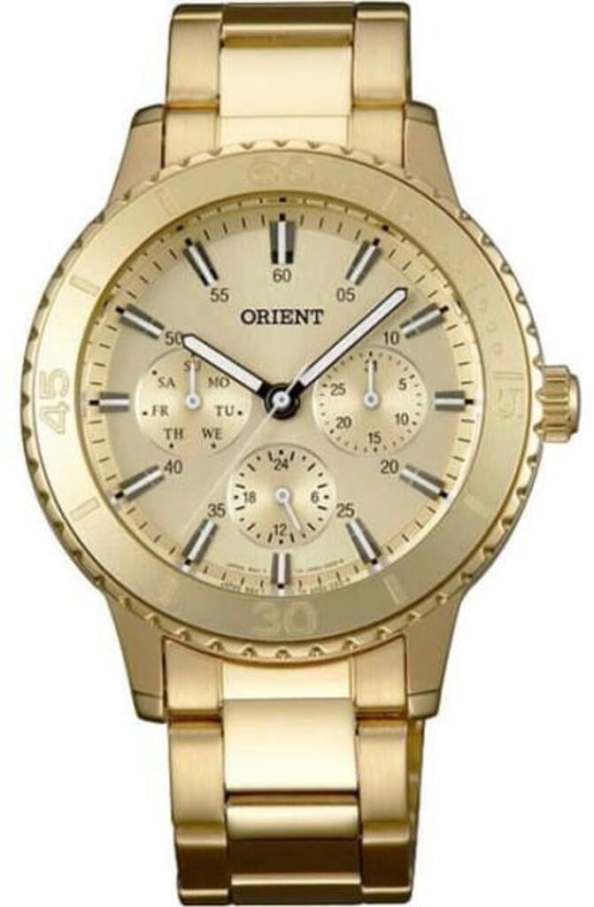 Наручные часы женские Orient Quartz FUX02003C Золотой (3142429126)