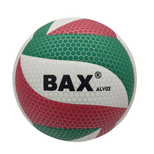 М'яч волейбольний Bax ALV03 Біло-зелено-червоний (160714)