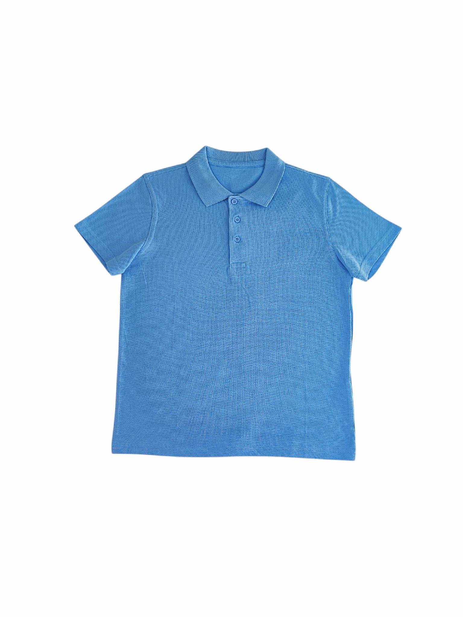 Футболка-поло підліткова для хлопчика George 146-152 см Блакитний (25091703C)