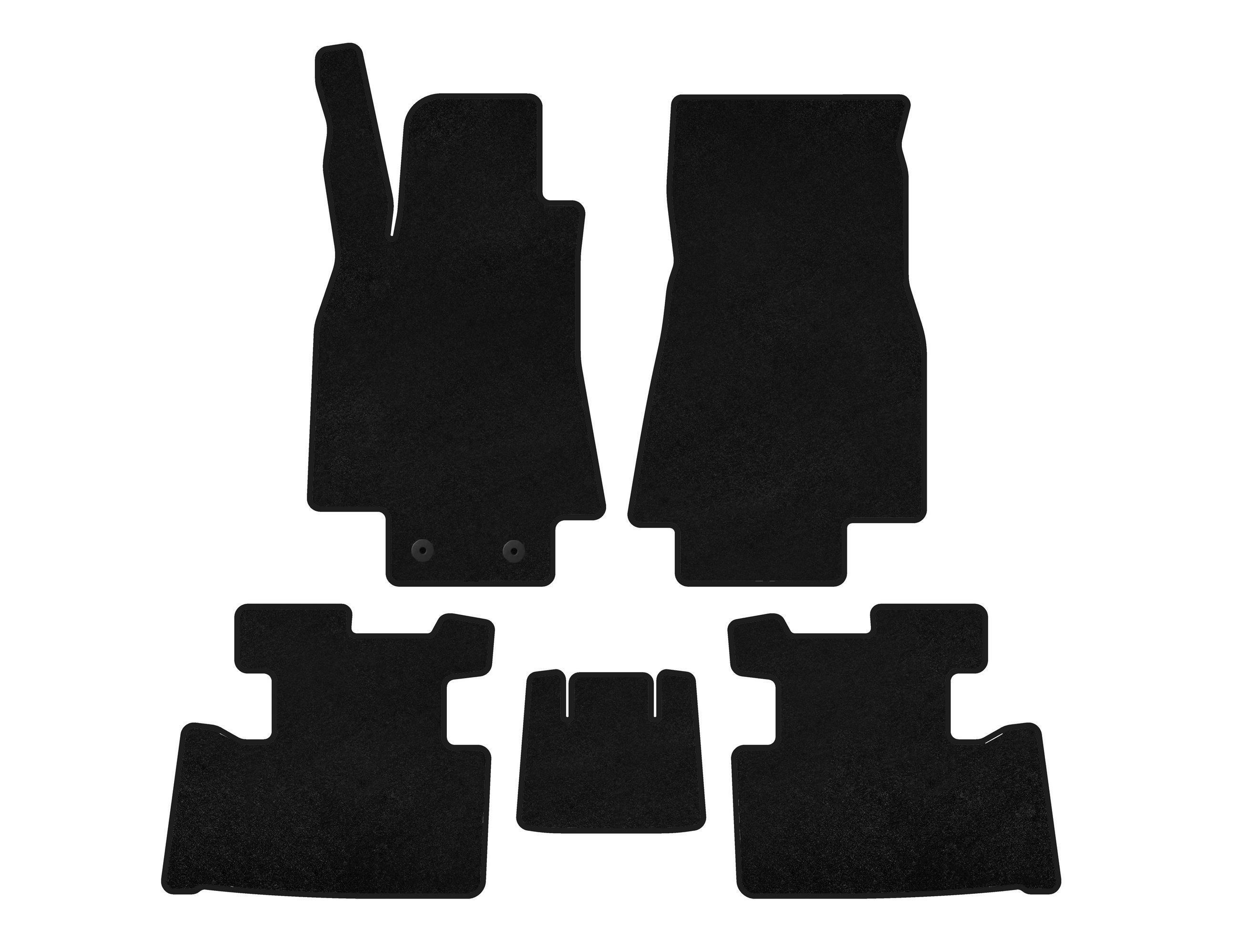 Коврики Digital Designs Classic для Mercedes A-сlass W169 2004-2012 гг. ткань Черный (136114)