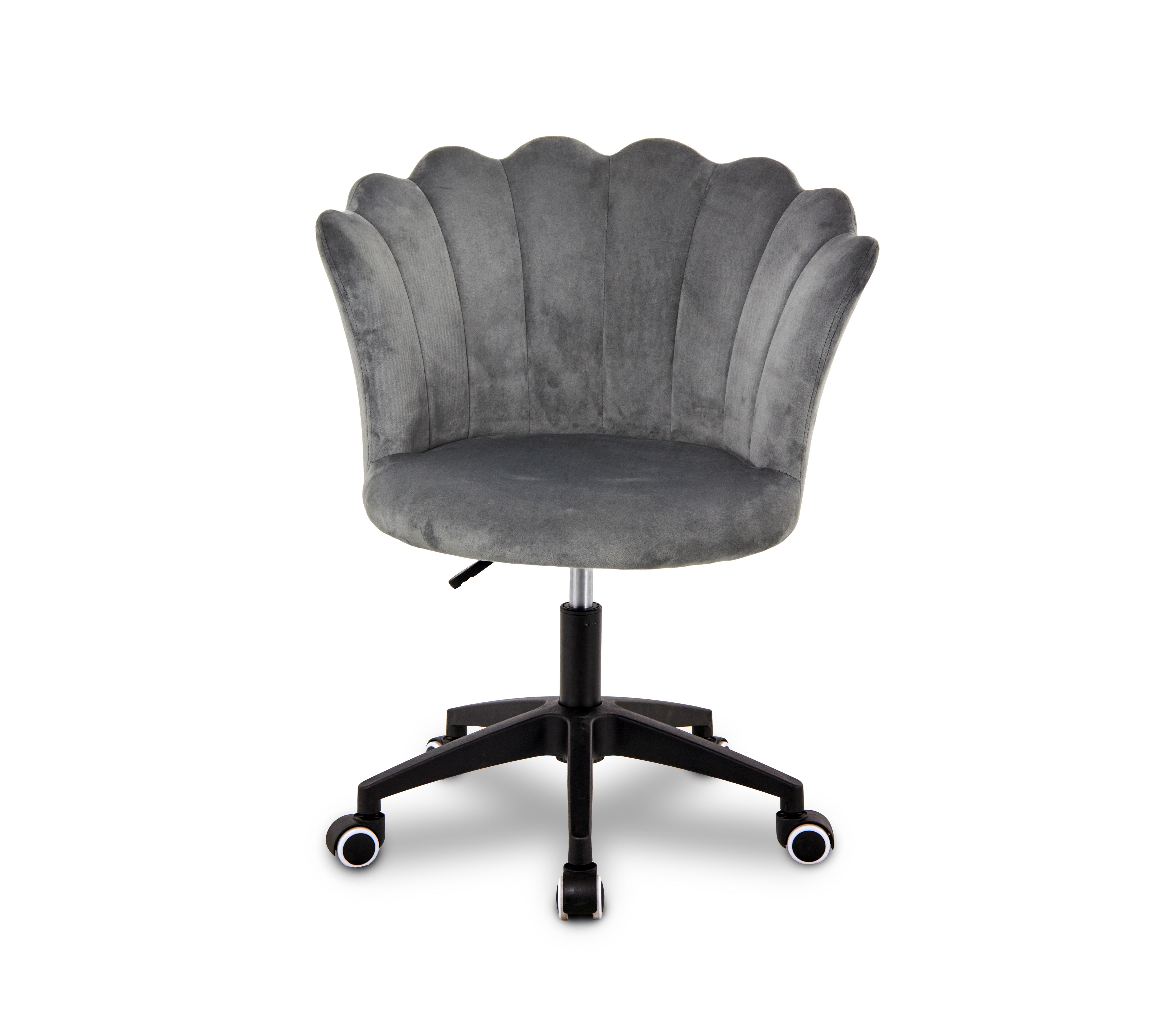 Офісне крісло FLOWERS Сірий (26239881)