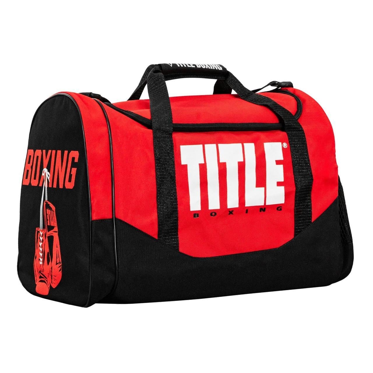 Спортивная сумка TITLE Boxing Individual Sport Bag Red (3019820506)