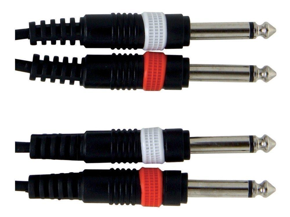 Инсертный кабель GEWA Basic Line 2x Mono Jack 6,3 мм/2x Mono Jack 6,3 мм 1,5 м (G-190170)