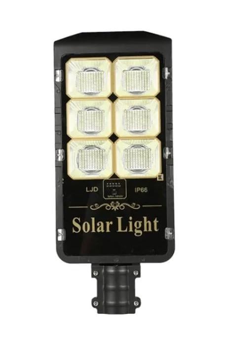 Фонарь с солнечной панелью Solar Street Light LJ 9005 100W и датчиком движения Черный