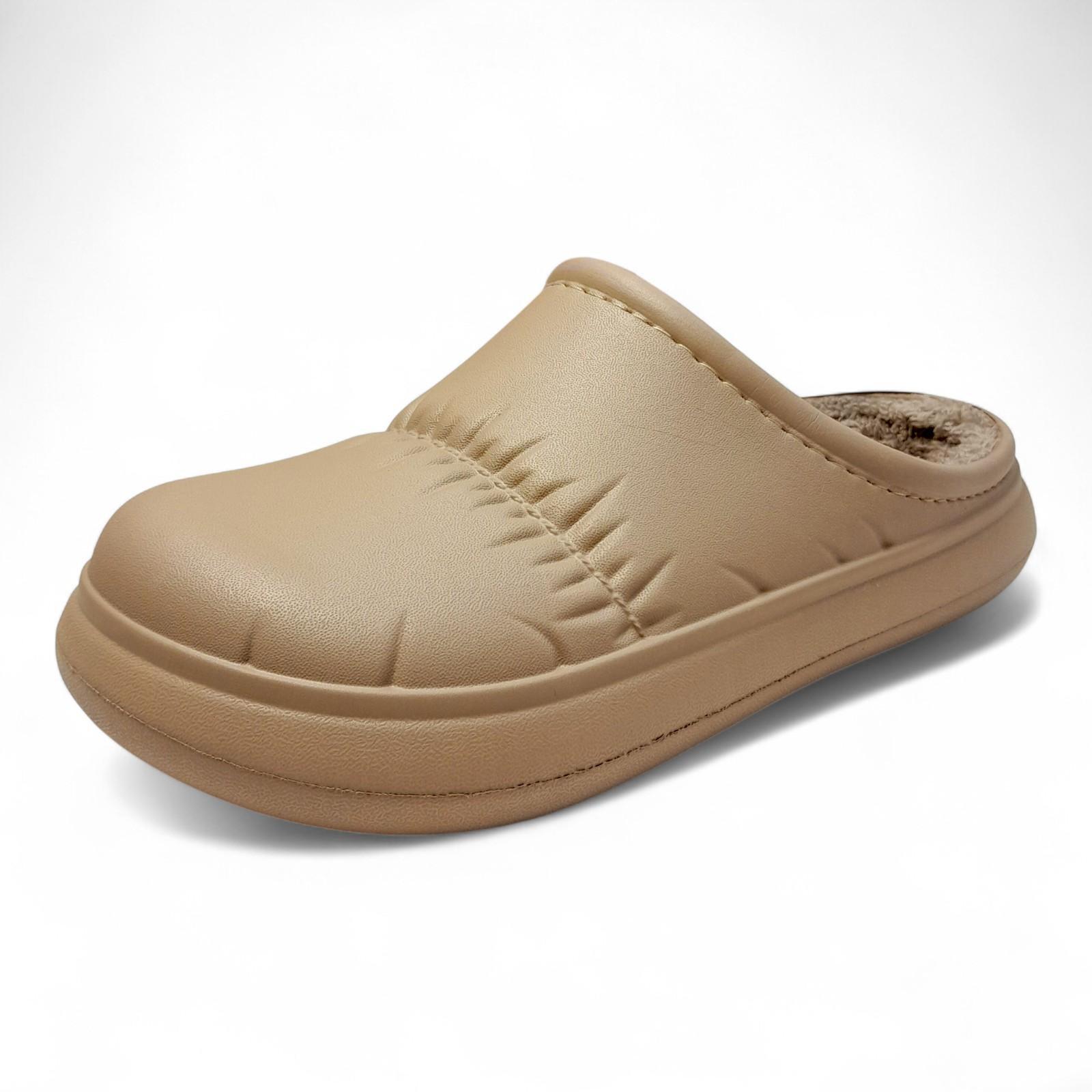 Сабо женские утепленные Krok р. 36 23 см Бежевый (2798462290) - фото 3 Сабо женские утепленные Krok р. 36 23 см Бежевый (2798462290) - фото 3