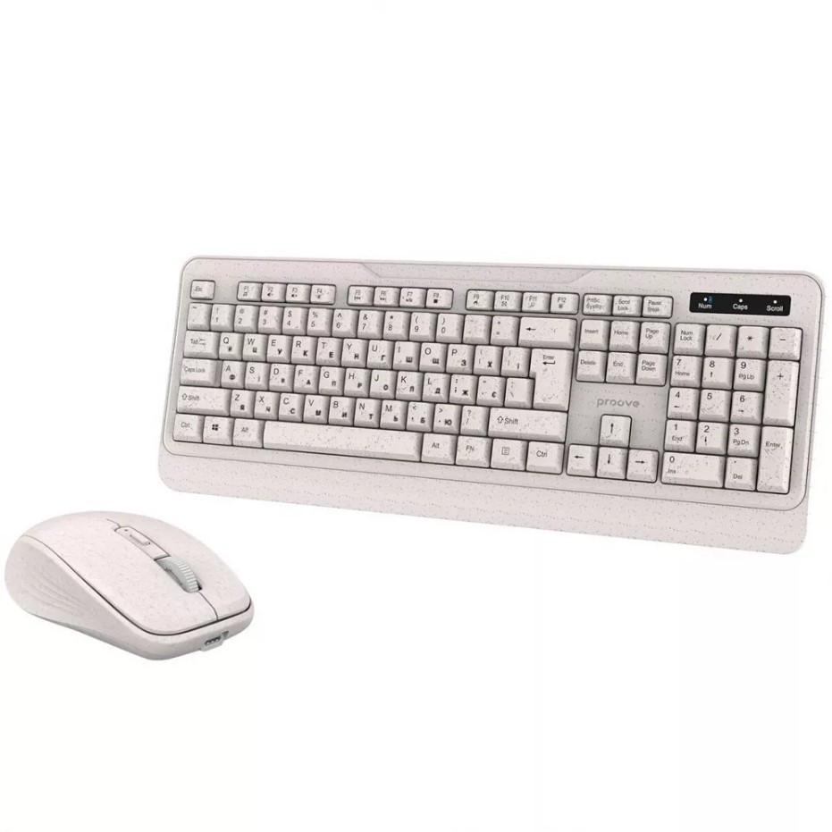 Комплект клавиатуры и мыши Proove Harmless Ukr/Eng раскладка - фото 2 Комплект клавиатуры и мыши Proove Harmless Ukr/Eng раскладка - фото 2