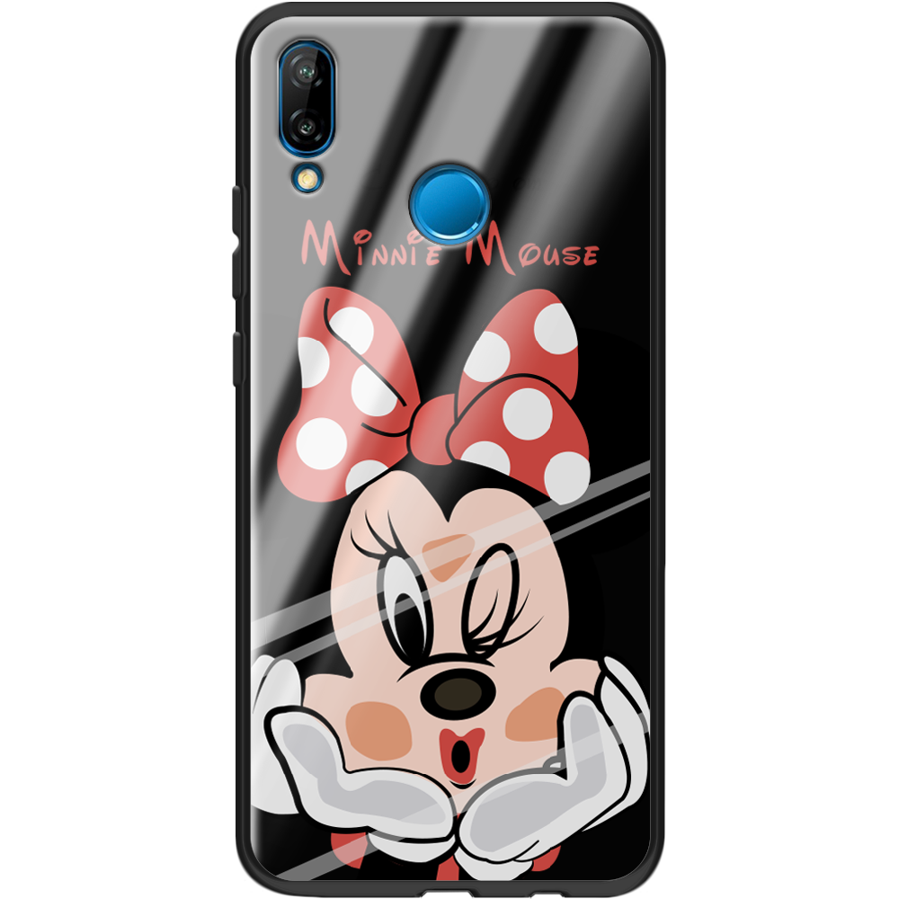 Чехол Boxface Huawei P20 Lite Lady M Черный силикон со стеклом (33127-cc59-37726)