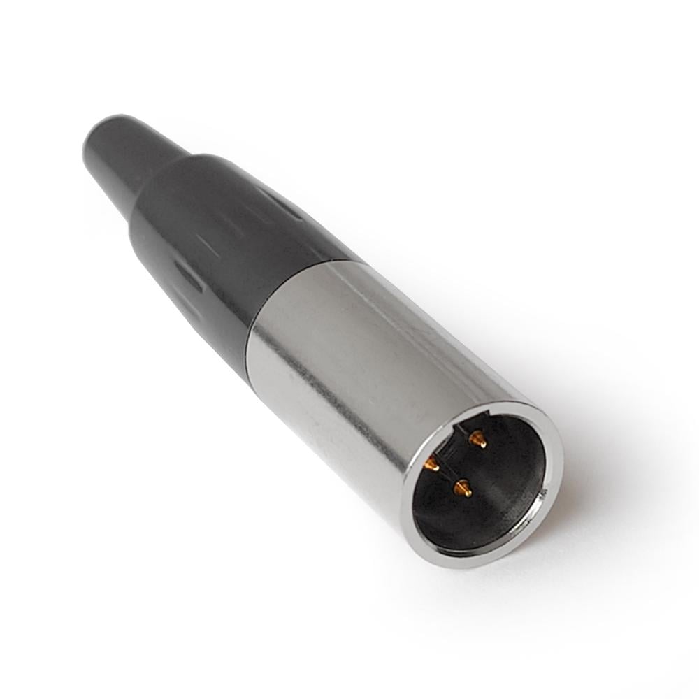 Кабельный разъем MOCO mini XLR SA102-3P 3 контакта на кабель D 2,0-3,5 мм Никель