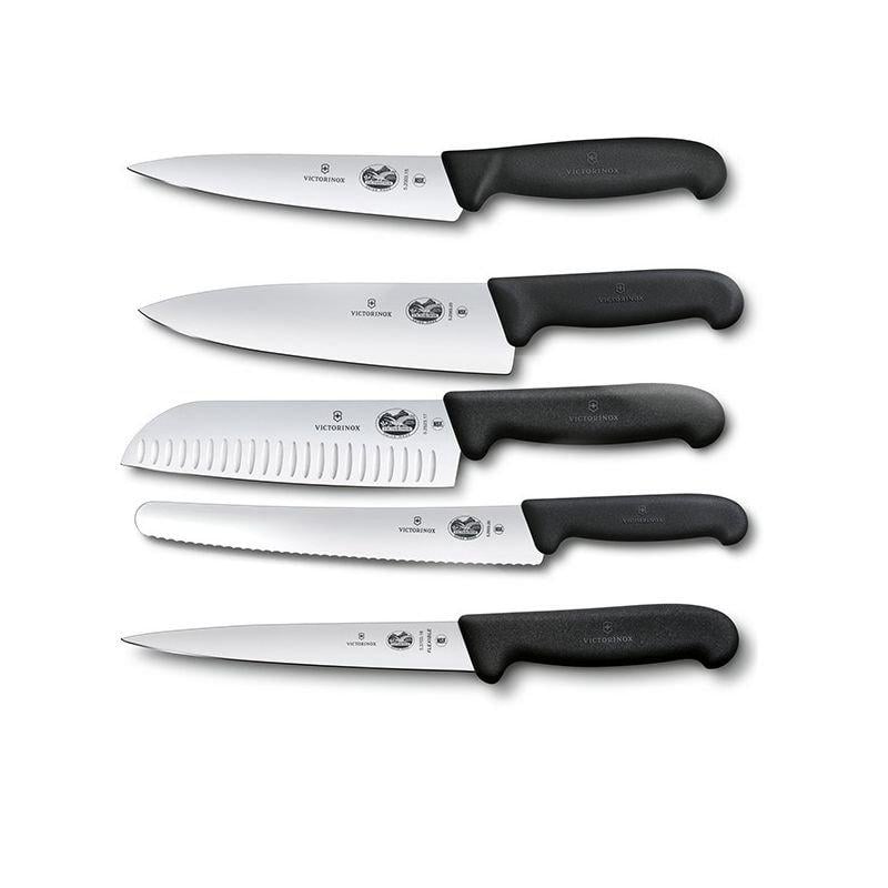 Набор ножей Victorinox Fibrox In-Drawer Knife Holder 5.1143.5 5 шт. (58-79-Vx51143.5) - фото 2