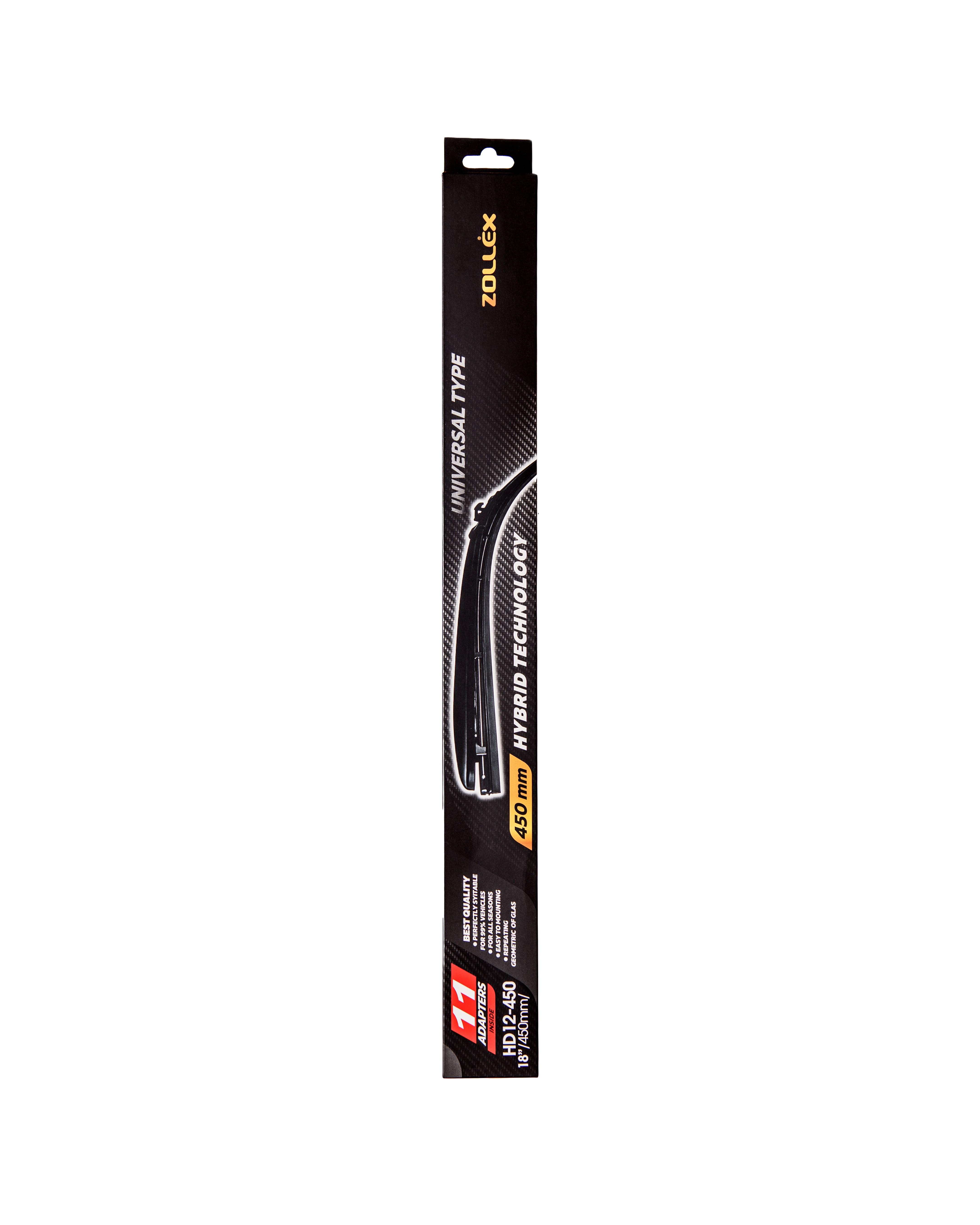 Щітка склоочисника Zollex HD12-450 гібридна 450 мм (4097748) Щітка склоочисника Zollex HD12-450 гібридна 450 мм (4097748)