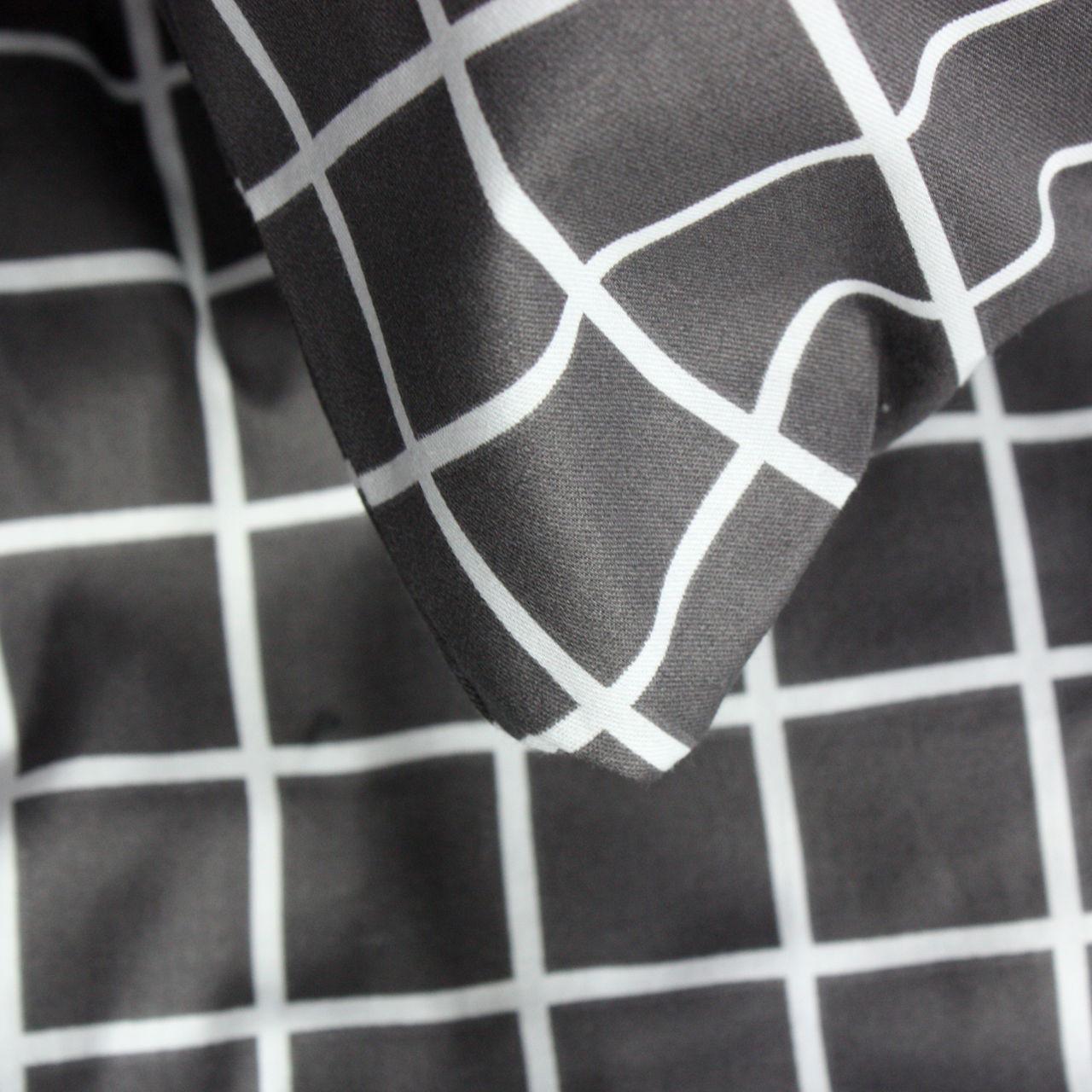 Комплект постельного белья Еней-плюс З0093 двуспальный Черный/Серый (161144) - фото 4 Комплект постельного белья Еней-плюс З0093 двуспальный Черный/Серый (161144) - фото 4