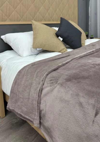 Покрывало из велсофта Decorator WellSoft 150х210 см Лилово-серый (87-265 1,5) - фото 8 Покрывало из велсофта Decorator WellSoft 150х210 см Лилово-серый (87-265 1,5) - фото 8