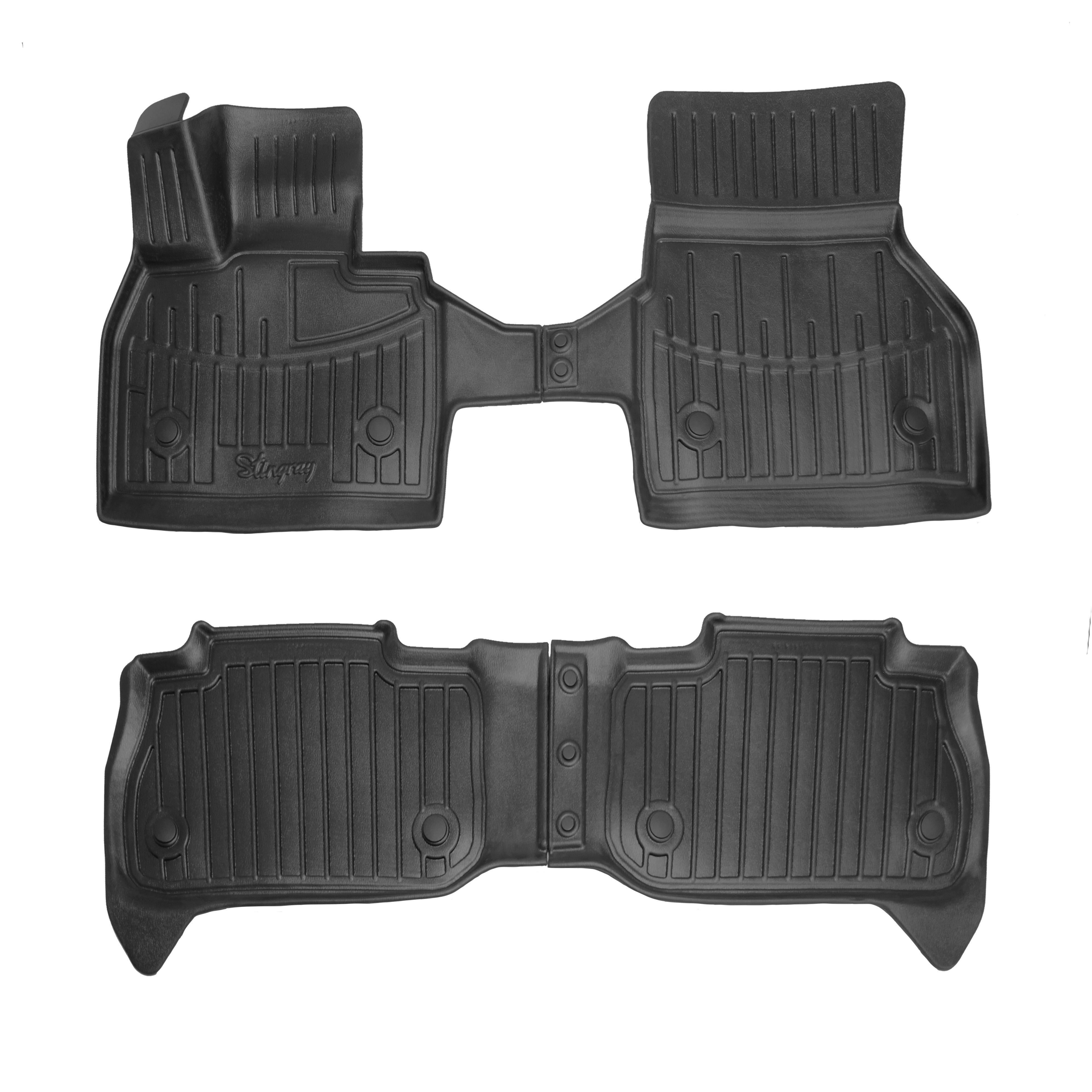 Коврики Stingray 3D для BMW iX 2022 рр. полиуретан 4 шт. Черный (158215)