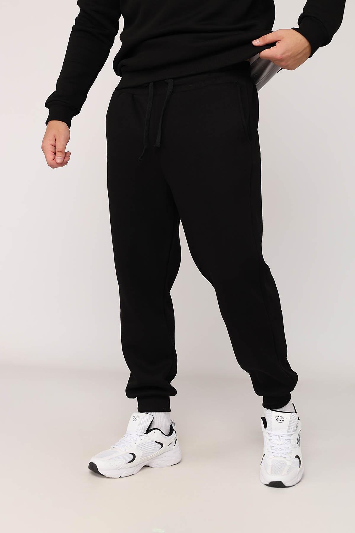 Брюки спортивные мужские ЦБ-00279993 р. 56 Черный (SKT001074185) Брюки спортивные мужские ЦБ-00279993 р. 56 Черный (SKT001074185)