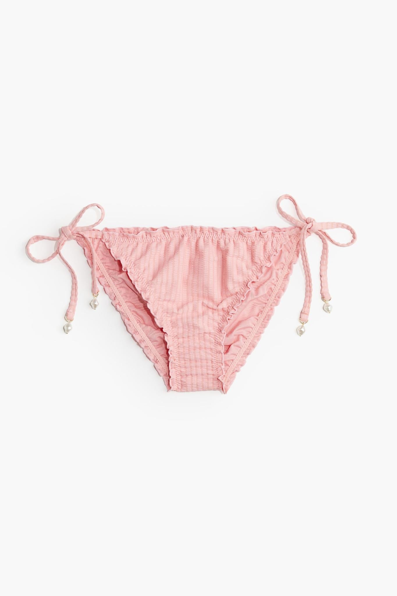 Купальные трусики H&M 1228973 жатка р. 40 Розовый