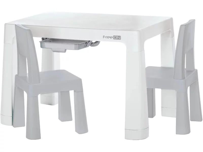Комплект мебели детский FreeON NEO White/Grey (selmeb3_22582) Комплект мебели детский FreeON NEO White/Grey (selmeb3_22582)