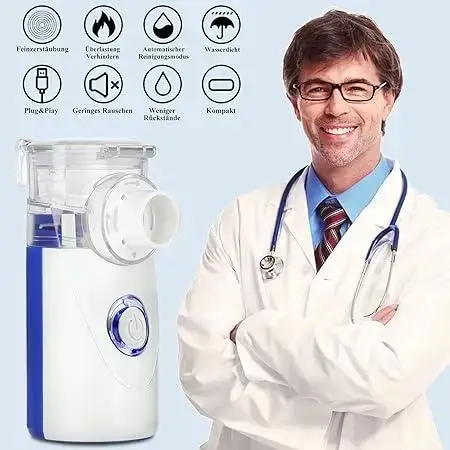 Ингалятор ультразвуковой Mesh Nebulizer YM-3R9 Германия бесшумный (28420101) - фото 3