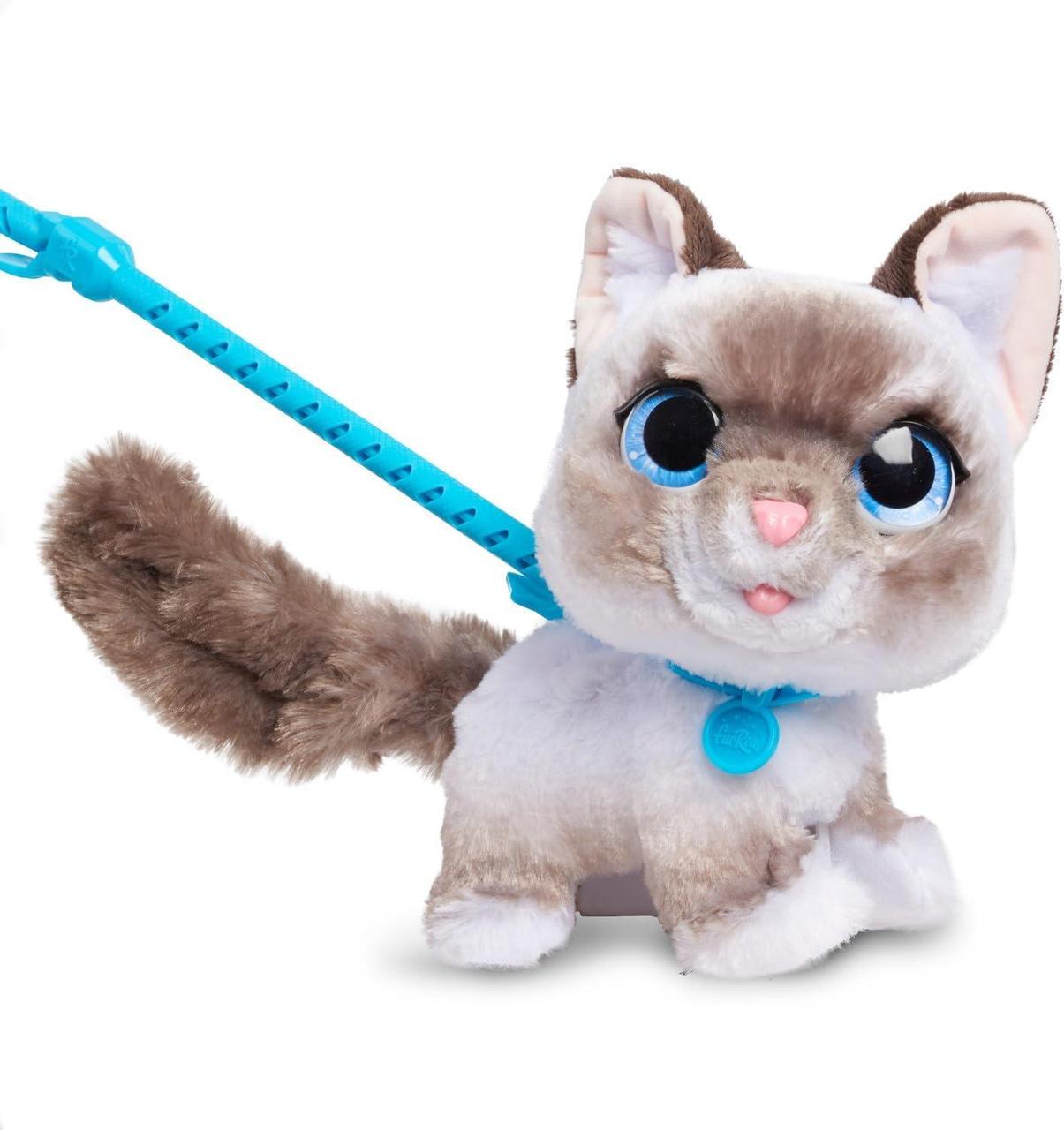 Интерактивная игрушка Furreal Wag-A-Lots Kitty Котенок на поводке (28059)