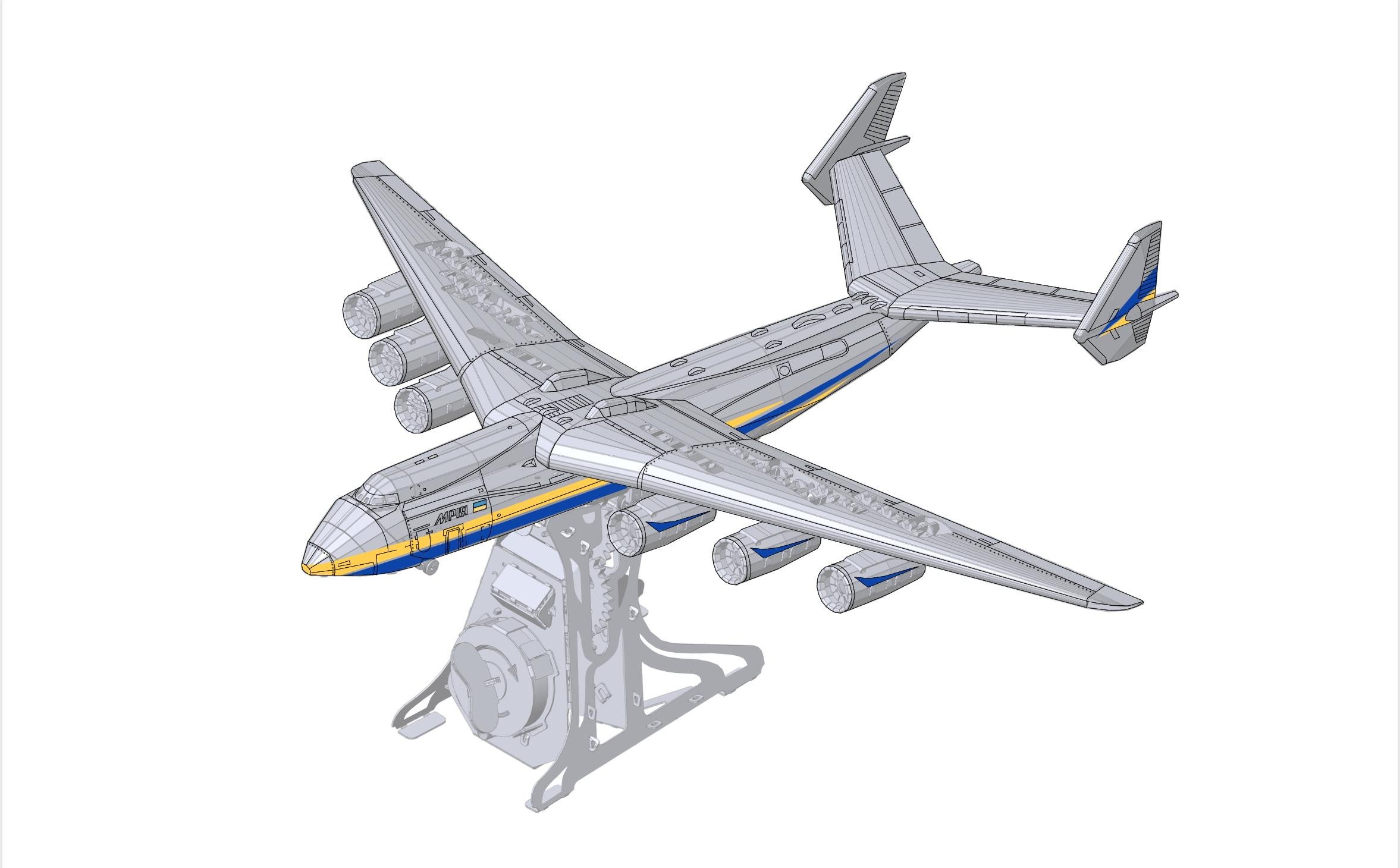 Конструктор METAL-TIME Ukrainian Dream Official Edition MT001/READY зібрана модель колекційна (3032241) - фото 14