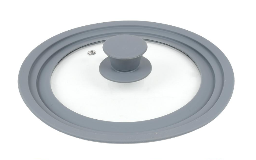 Крышка Style стекло с силиконовым ободком d 24 см (R41271-24) Крышка Style стекло с силиконовым ободком d 24 см (R41271-24)
