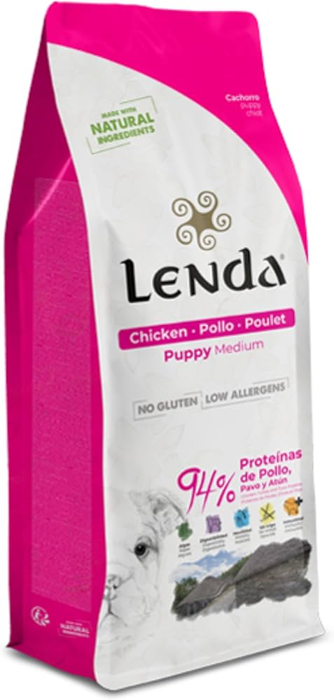 Корм сухий Lenda Puppy CHICKEN Medium з куркою для цуценят середніх порід 2 кг (24054057)