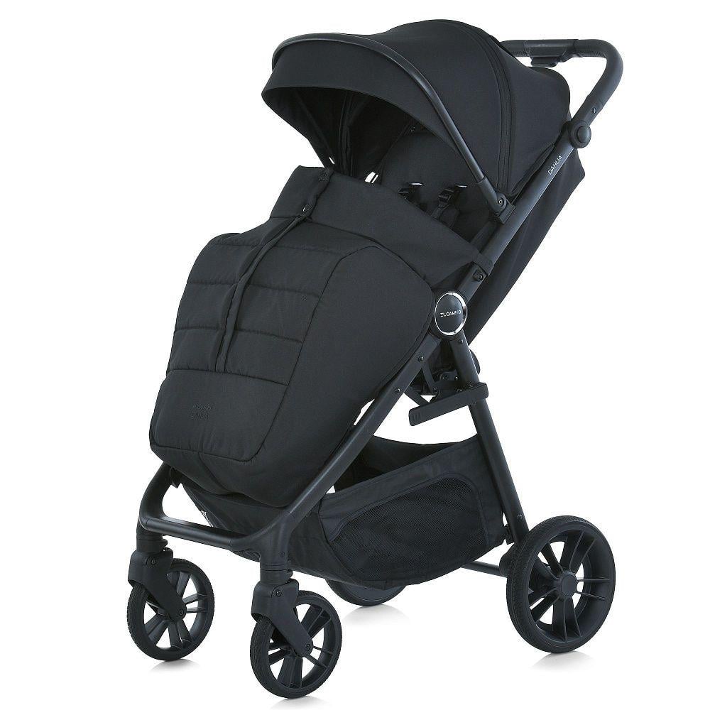 Коляска дитяча El Camino прогулянкова DAHLIA Чорний (ME 1181)
