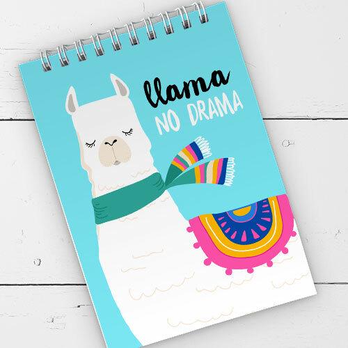 Блокнот на пружині Presentville А6 "Llama no drama" 9,5х14 см (BL6_19D020) Блокнот на пружині Presentville А6 "Llama no drama" 9,5х14 см (BL6_19D020)