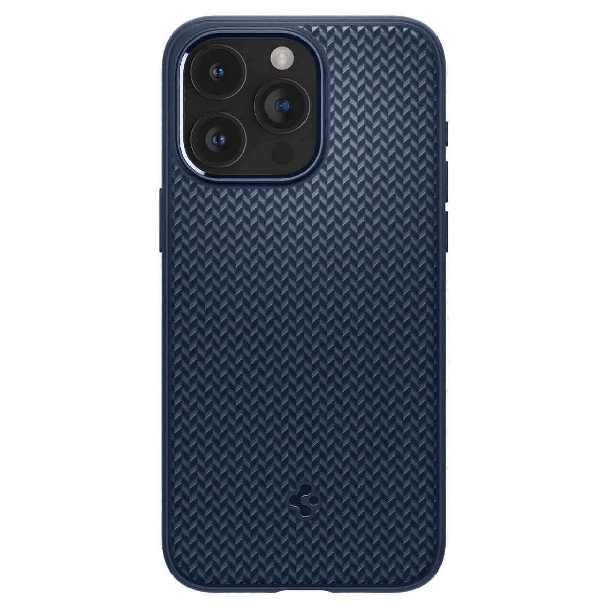 Чехол накладка для телефона Spigen Mag Armor MagFit для Apple iPhone 15 Pro Темно-синий (ACS06737)