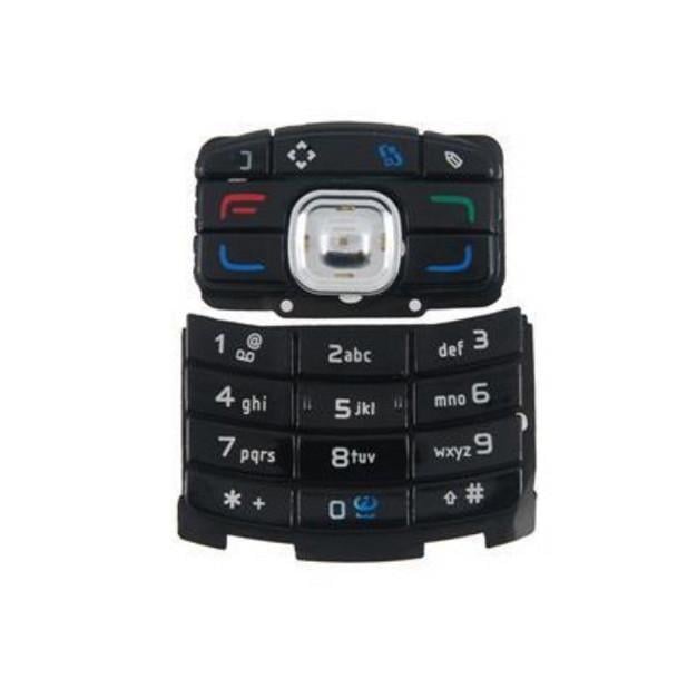 Клавиатура Nokia N80 Black (000015281)