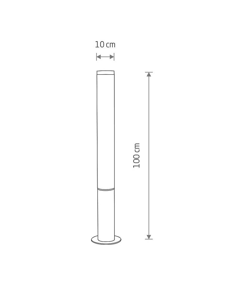 Светильник уличный Nowodvorski 11374 Mia M Led 1x30W 3000K 2500Lm IP54 Bk (22005953) - фото 8