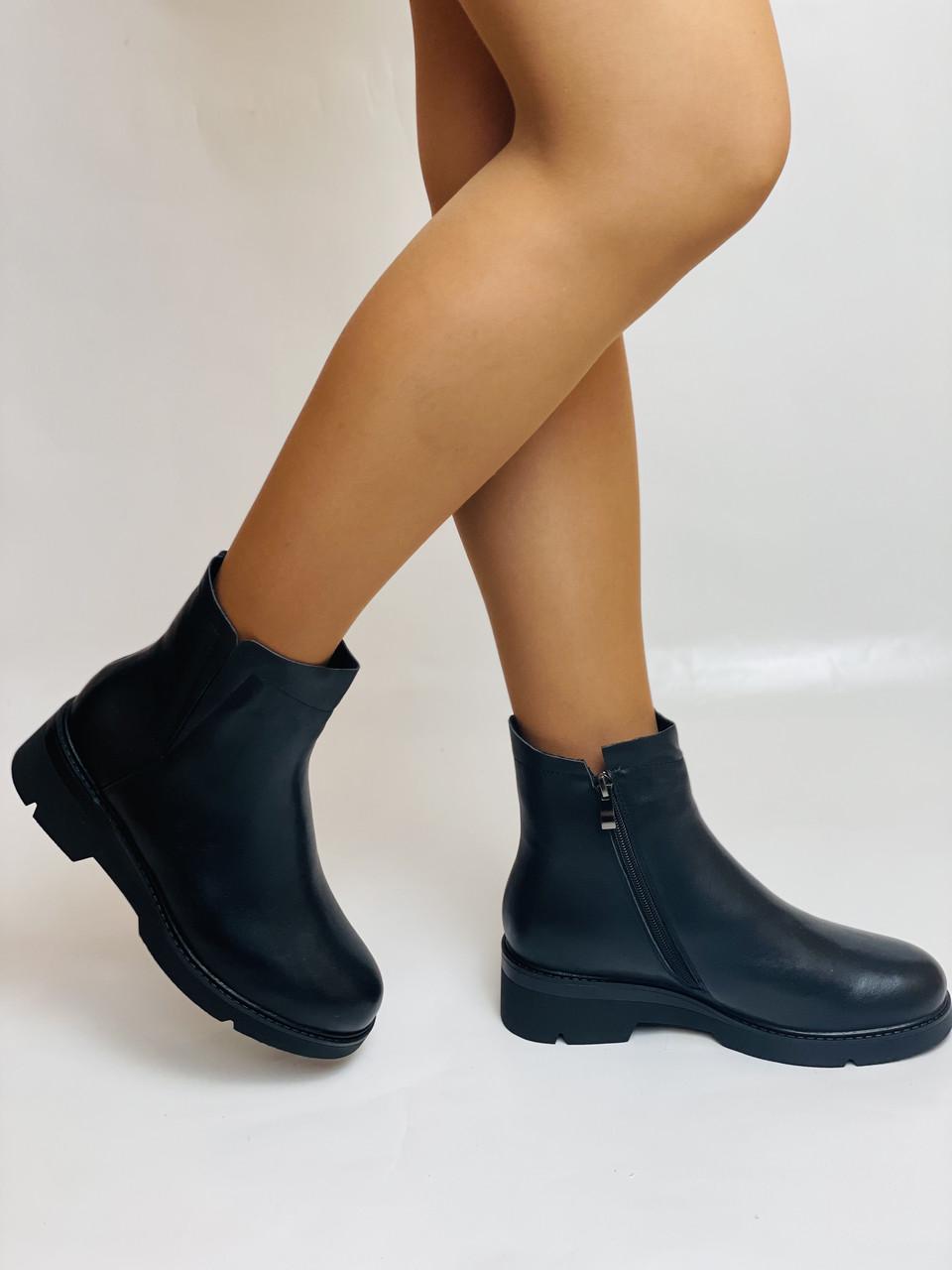 Ботинки женские зимние Blue Tempt р. 39 25,0 см Черный (2699) - фото 6 Ботинки женские зимние Blue Tempt р. 39 25,0 см Черный (2699) - фото 6