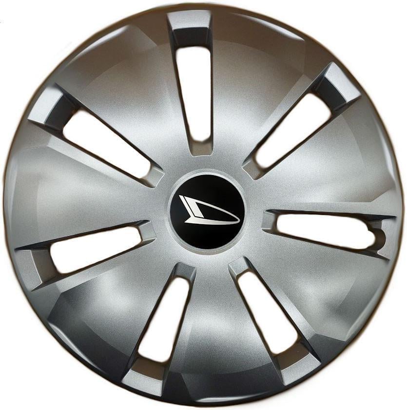 Колпаки SJS с логотипом Daihatsu 433 R16 4 шт. Серебряный (31007080)