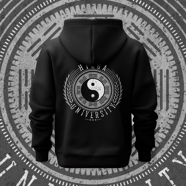 Худи для подростка мальчика с принтом Наруто Hiuga Univesity 140 см (Anime11182)