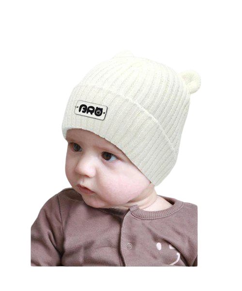 Шапка дитяча Elf Уорнер р. 40 Молочний (OK002264)