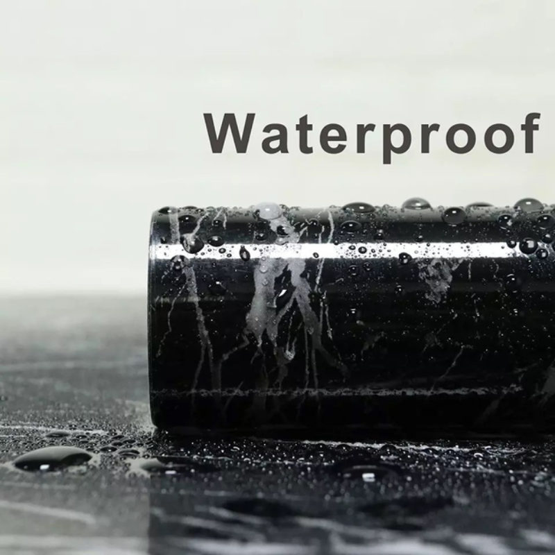 Плівка самоклейна під темний мармур для декору поверхонь 5 м х 60 см Чорний (2400547853) - фото 3 Плівка самоклейна під темний мармур для декору поверхонь 5 м х 60 см Чорний (2400547853) - фото 3